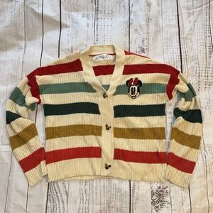 Disney Embroidered Minnie Mouse Cardigan with- Limited Edition 2022 - Size XS
